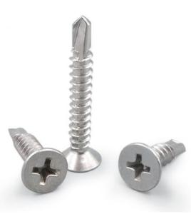 China DIN7504 Stainless Steel Countersunk Head Screw Self Drilling Machine Screws wholesale