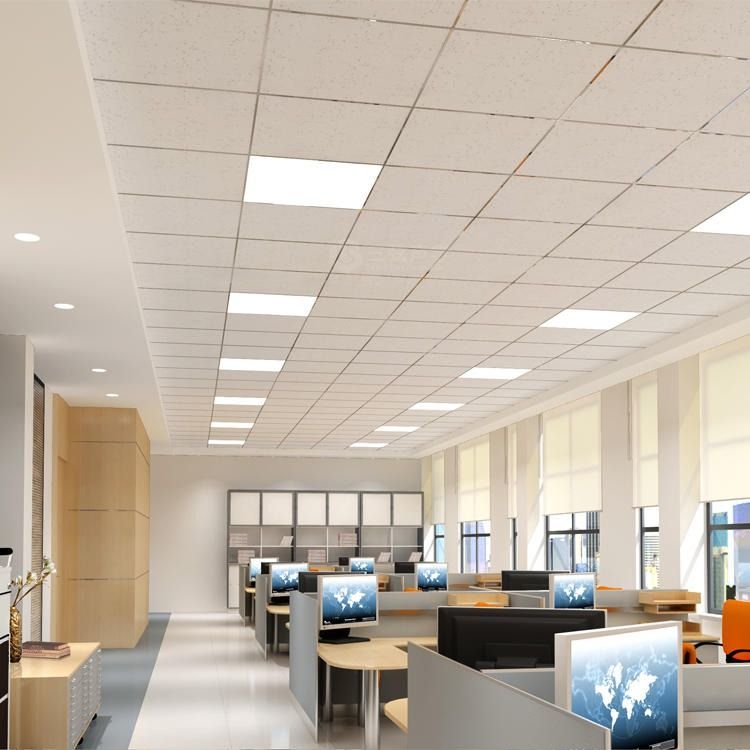 Mineral Wool Decorative Ceiling Panel / Board Tile with High Quality