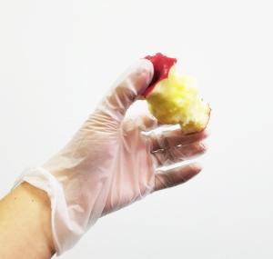 China Stretch Powder Free Vinyl Gloves / Odourless Disposable Food Serving Gloves wholesale