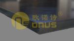 2480 * 1830mm chemical resistant countertops molded marine edge for hospital