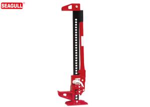 China Red Painting Mechanical Lifting Jacks , JJ048 4WD Car 48 Inch Farm Jack wholesale