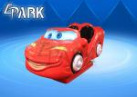 Fiberglass Double Players Kids Ride Moving Car Mobilization Game Machine