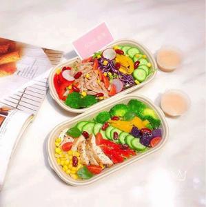 China 21g Fast Food 1000ml Sugarcane Bagasse Food Container wholesale