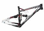 Aluminum XC Full Suspension Bike Frame 26er Freeride / Downhill Riding Style