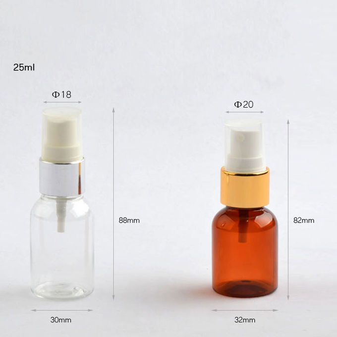 Aluminum Head Refillable Perfume Spray Bottle Half Cover Customized Colors