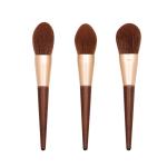 Aluminum Ferrule Single Makeup Brush Face Powder Brush 20cm Total Length