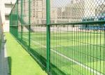 Q235 868 Double Wire Welded Fence Black Vinyl Coated Welded Wire Fencing
