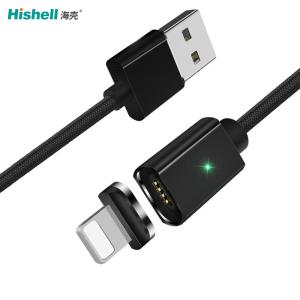 China Antiwear Multiscene Magnetic Charging Cords , 3A Fast Charging Magnetic USB Cable wholesale