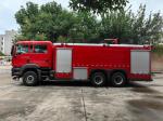 10m SINOTRUK Foam Fire Truck Fire Rescue Trucks Three Axle 10×2