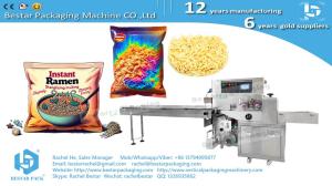 China Ramen instant noodle single packaging automatic packing machine BST350 wholesale