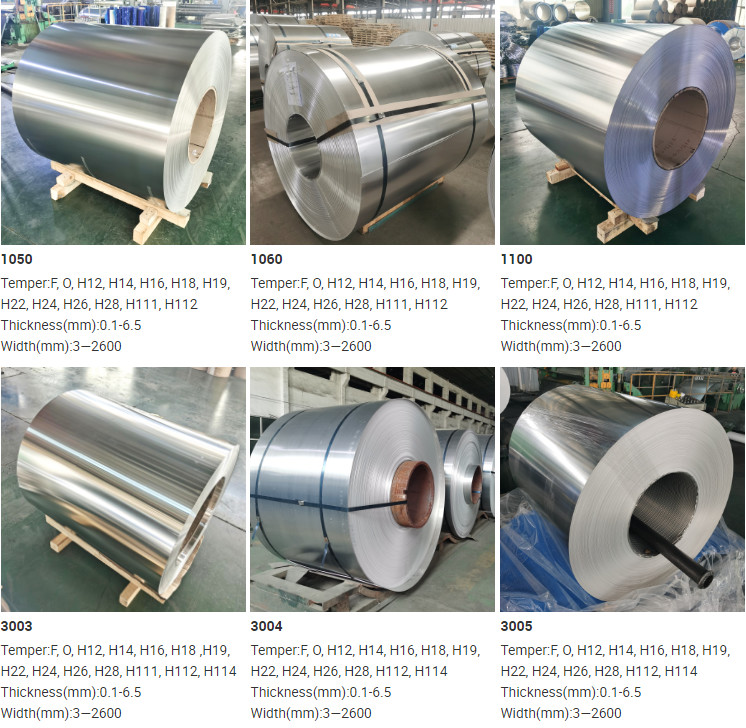 Anticorrosion 3xxx Series 3003 Aluminium Sheet Coil 350mm Thickness