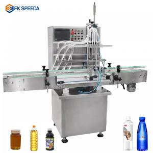 China FKF815 Automatic Cooking Oil Filling And Capping Machine for Liquid Oil Packaging 1800mm on sale