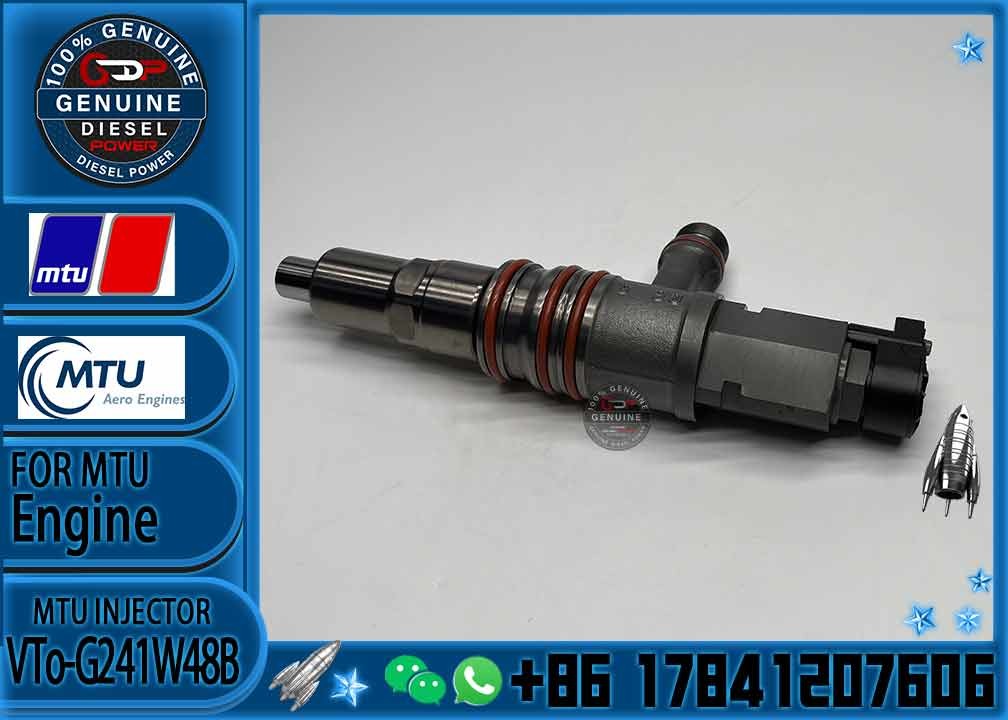 MTU4000.01 Common Rail Diesel Injector RX52407500053 RX52407500043 VTO-G463BD VTO-G241W48B