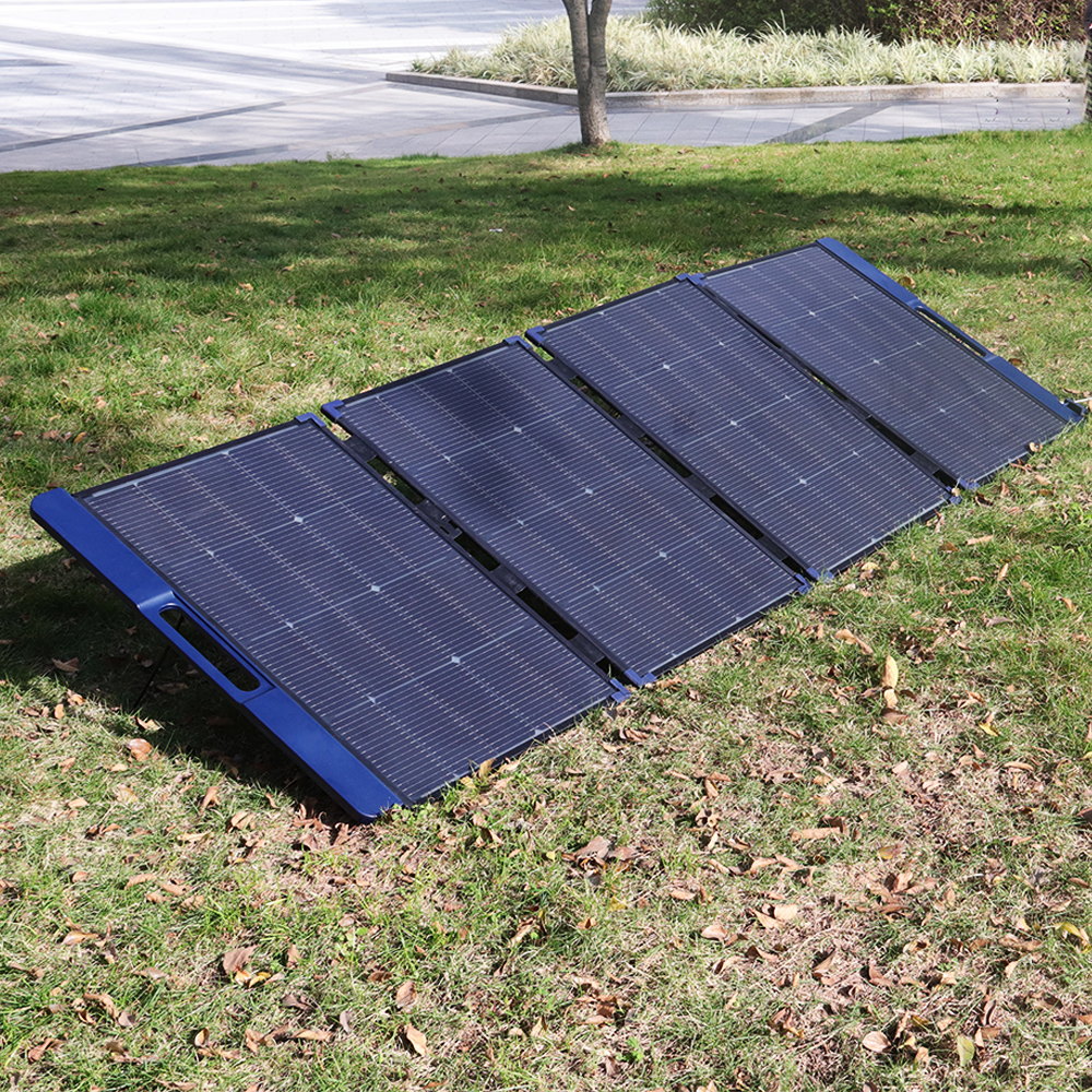 125mmx125mm Cell Folding Solar Panel Kit 280W Portable For Camping Outdoor
