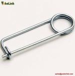 Stainless steel Spring Wire Coiled Tension Safety Pin, Diaper Pin Zinc Finish