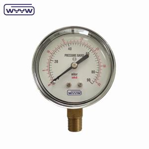China 63mm kpa 90mbar low pressure meter wholesale