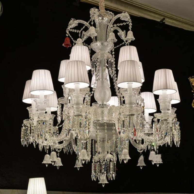 Glam crystal chandelier with High Qulity Crystal For House Lighting (WH-CY-151)