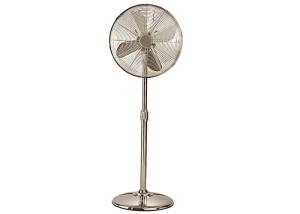 China 16 '' Retro Metal Construction Standing Oscillating Fan With 100% Full Copper Fan Motor wholesale