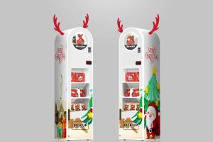 China CQC Snack Vending Machine With Credit Card Reader 60HZ 48 Items wholesale
