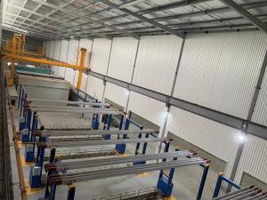 China 1000T/Month Anodizing Line Equipment Automatic / Semiautomatic wholesale