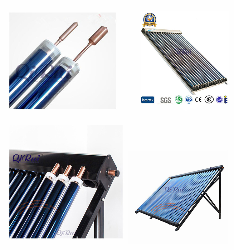 Solar Panel Collector System Pressurized Solar Collector with Heat Pipe