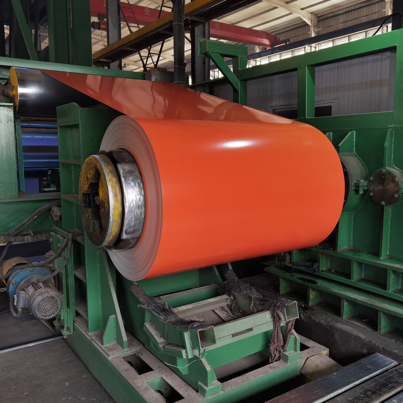 Z275 Prepainted PPGI Galvanized Steel Coil 2mm Thickness RAL9003 20mm Width