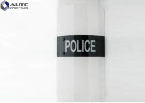 China Aluminum Alloy Bulletproof Riot Shield Anti Riot Violence Proof Transparent wholesale