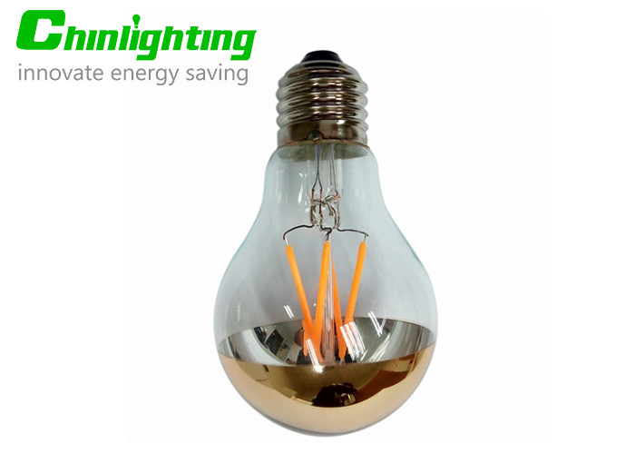 5w A60 S19 Ul Golden Plated Glass Bulb LED Lights