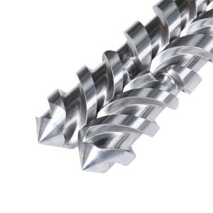 China Conical Twin Bimetallic Screw Barrel SACM645 AISI4140 wholesale
