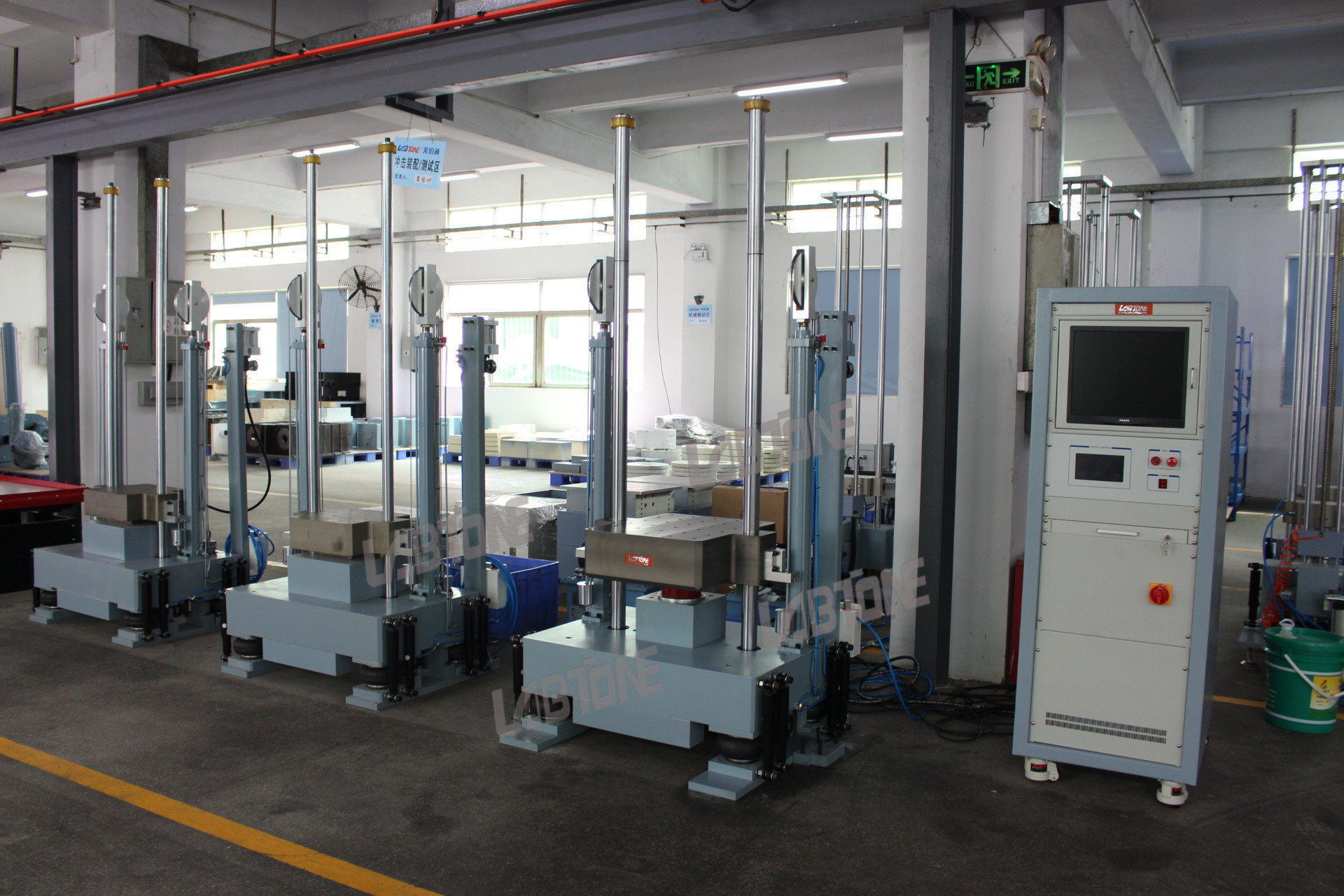 100kg Payload Mechanical Shock Test Machine For Battery Half Sine Testing