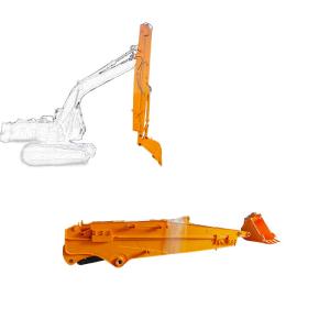 China Telescopic Boom Wheel Excavator With Better Welding Performance wholesale
