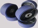 Aging Resistant Industrial Blue PU Polyurethane Coating Wheels / Polyurethane