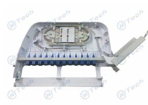 China Plastic SC Fiber Optic Patch Panel 24 Port Various Cold Rolled Steel Adapter Plate Available wholesale