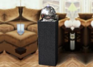 China 44 Inch Ornament Stainless Steel Ball Water Feature wholesale