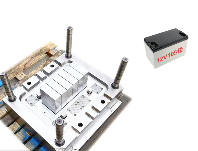 12V Industrial Plastic Battery Mould For Lead Acid UPS Battery Box / Case Mold