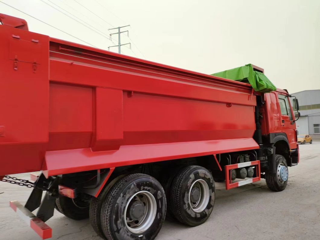 HOWO 6*4 The Lowest Price U-Type Tipper Truck Construction Dump Trucks for Sale