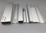 Sandy Blasted Anodized Aluminum Profiles Gold Anodizing Extruded Profiles