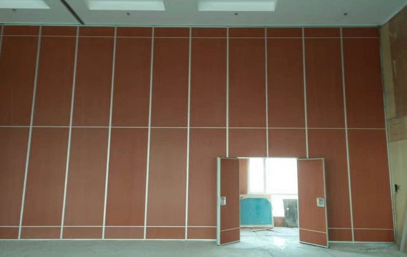 Plywood Sound Proof Partitions Board Folding Wood Sliding Door Movable Folding Doors Room Dividers