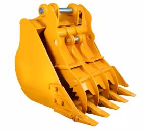 China Wood Grabbing Excavator Thumb Bucket 2000mm Opening Width Q355B wholesale