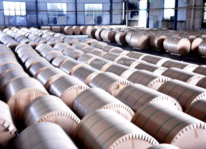50mm Width Color Coated Aluminium Coil , ISO9001 3003 Aluminum Coil
