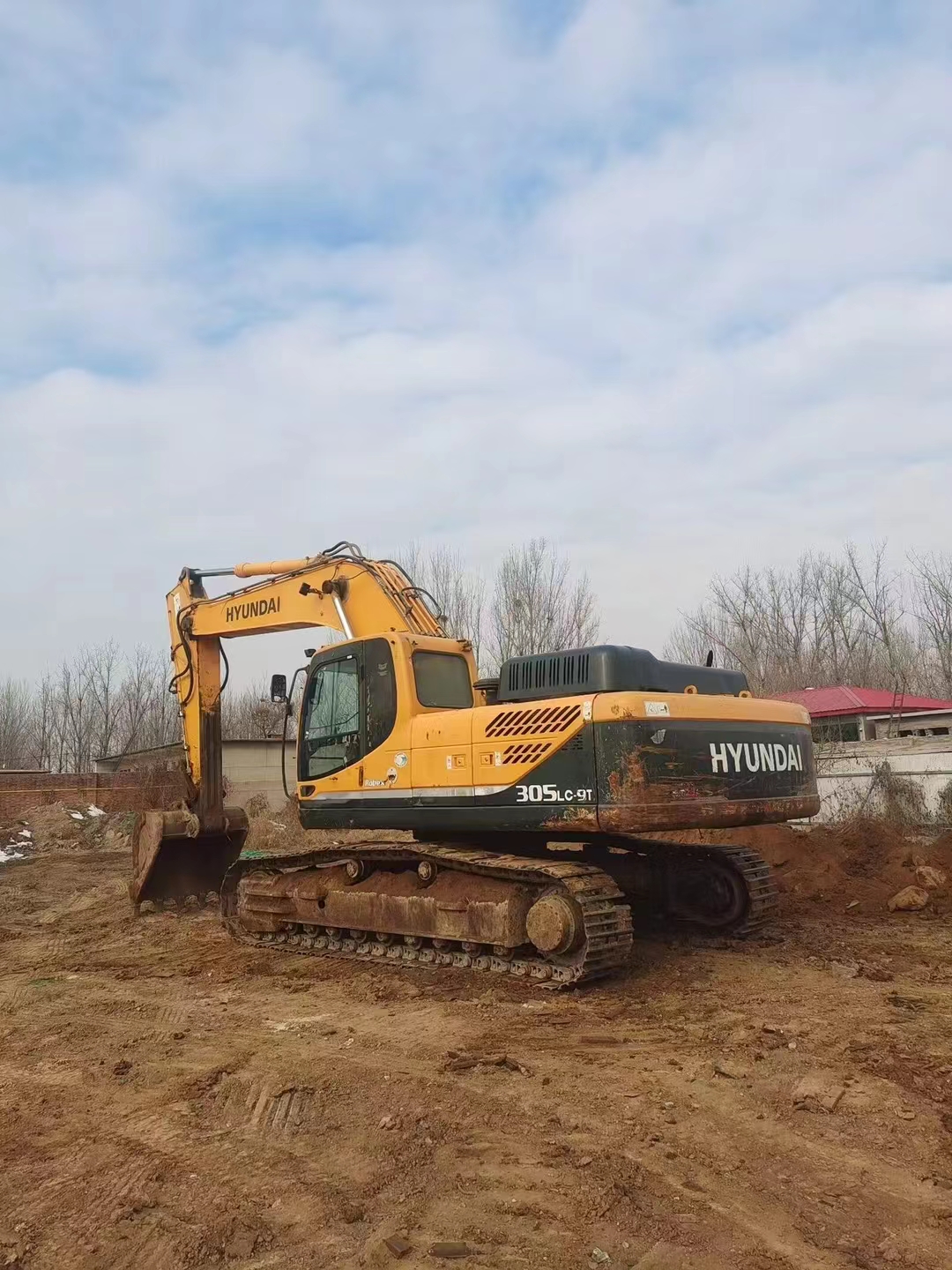 Transport Width 2.99 m Used Hyundai 305 305lc-9T Excavator in Good Condition for Sell