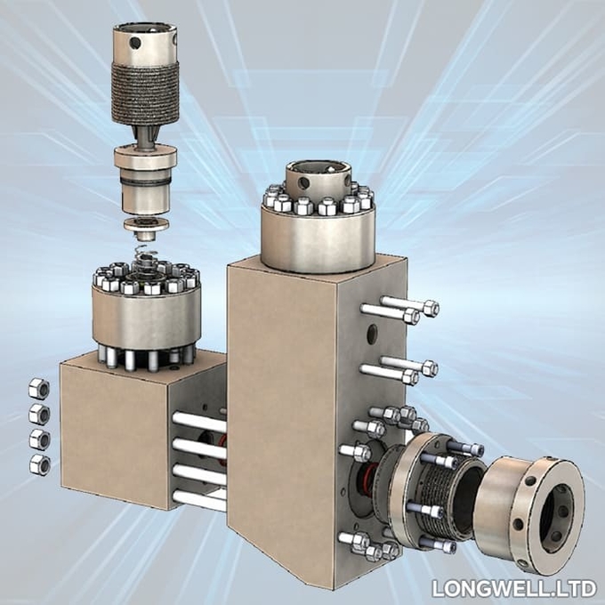NOV 12-P-160 Mud Pump Suction Module Corrosion Resistance For Drilling Rigs