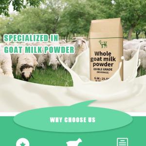China Baby / All Ages Raw Goat Milk Powder No Artificial Colours wholesale
