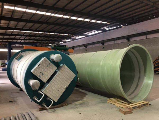 Prefabricated Submersible Pumping Station For Water Control And Sewage Treatment