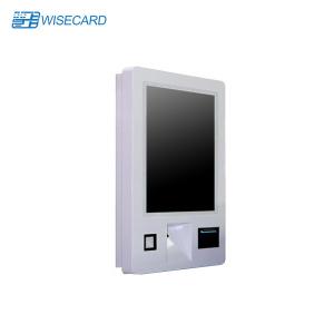 China Sliver Touch Screen Fast Food Self Ordering Kiosks wholesale