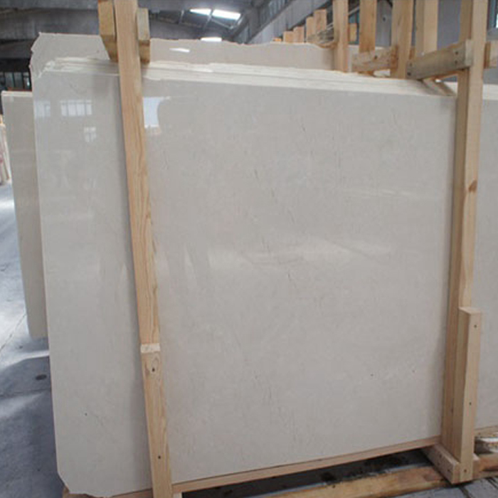 Modern Style Latte Beige Marble 132.8 Mpa Compressive Property , 2.73 G/Cm3 Bulk Density