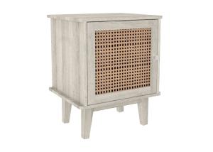 China BSCI White Wood Nightstand wholesale