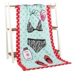 Microfiber Sunflowers Beach Towel, Autumn Flower Sunset Beach Towels Oversized,
