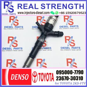 China TOYOTA HIACE Hilux Fuel Injectors Common Rail 23670-30310 095000-7790 wholesale