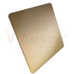 Brushed Hairline Stainless Steel Sheet 5x10ft AISI 201 304 316 Champagne Gold